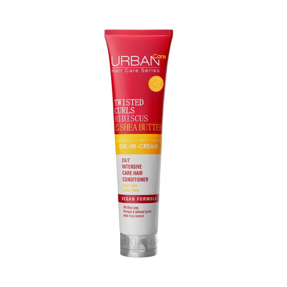Urban Care Twisted Curls Hibiscus Water&amp;Shea Butter Leave-in Conditioner 175 ml