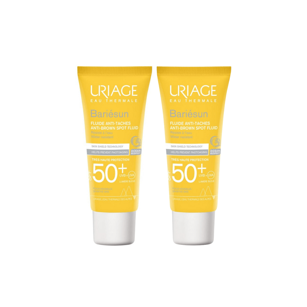 Uriage Bariesun SPF50+ Anti Brown Spot Fluid 40 ml 2 Pack
