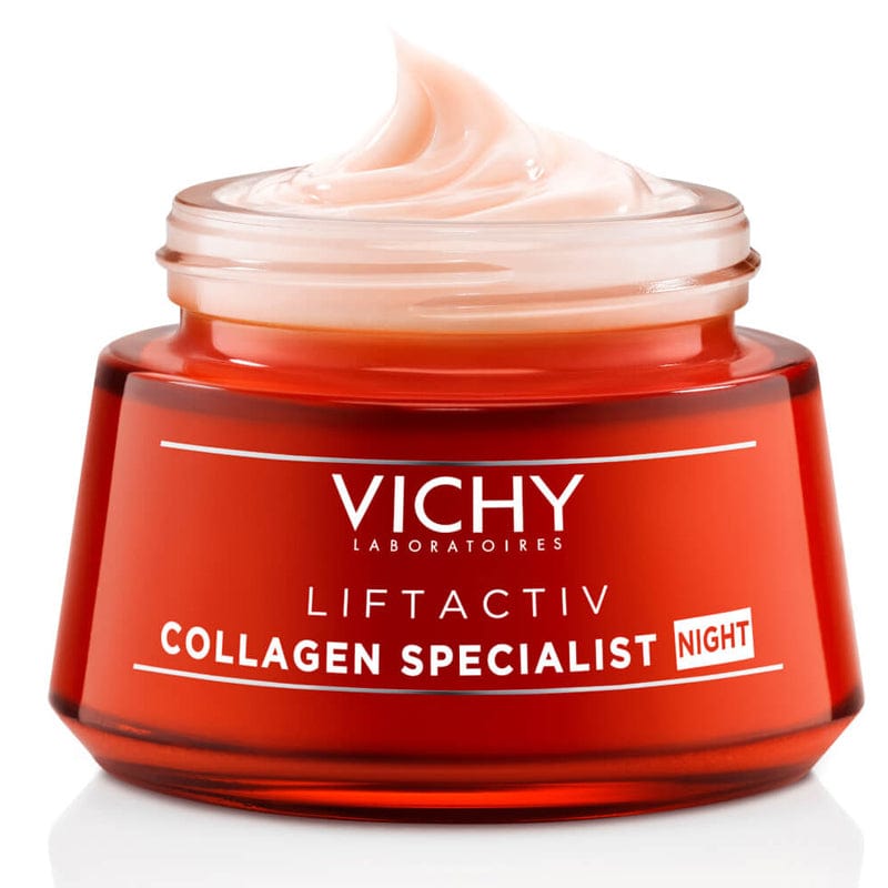 Vichy Liftactiv Collagen Specialist Anti-Aging Night Care Cream 1.7 oz Skin Care &amp; Specialist B3 Dark Spots &amp;Wrinkles Serum 30 ml