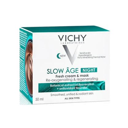 Vichy Slow Age Anti-Aging Day Cream SPF 30 50 ml &amp; Anti-Aging Night Care Cream and Mask 50 ml