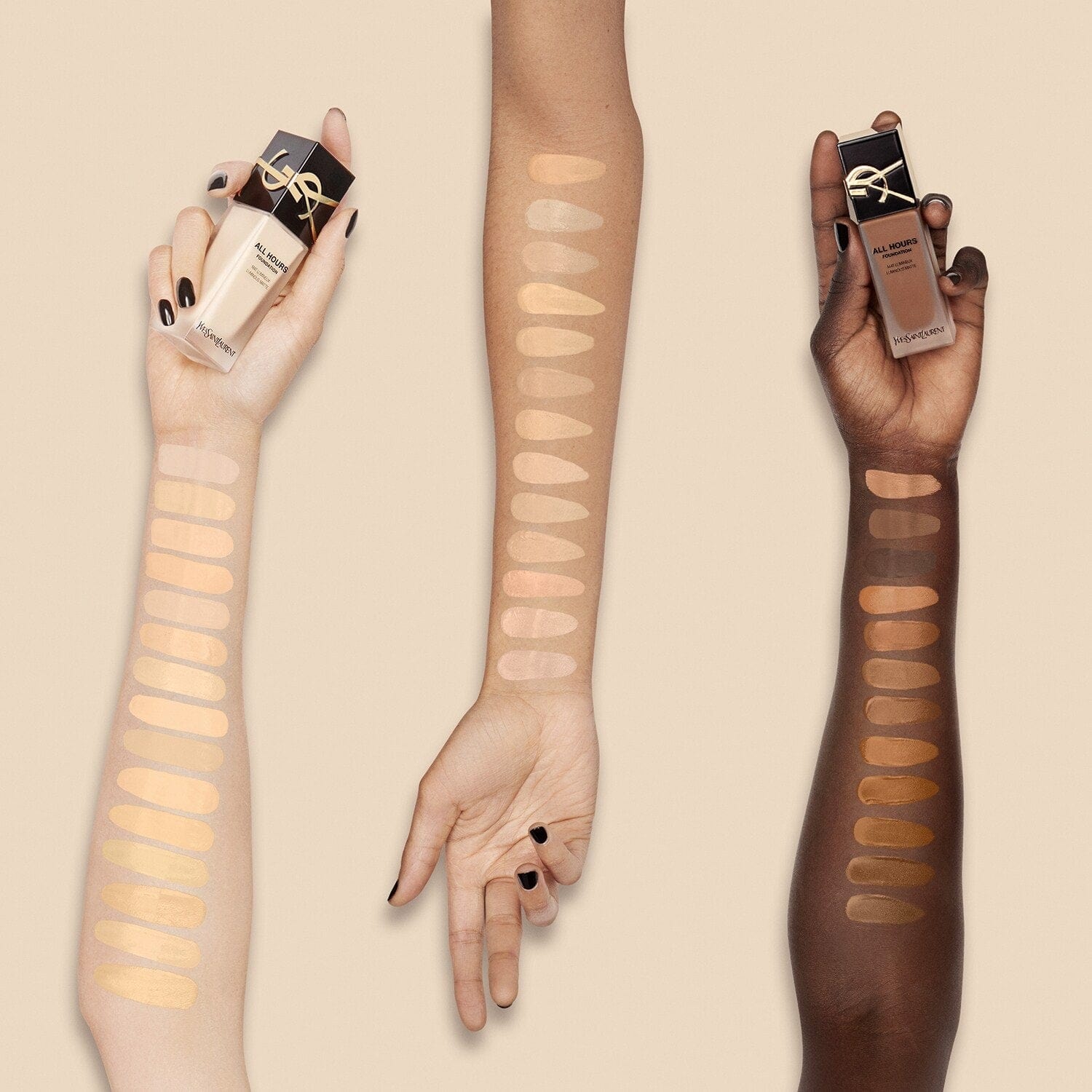Enhance with Matte Foundation — Yves Saint Laurent All Hours LC3