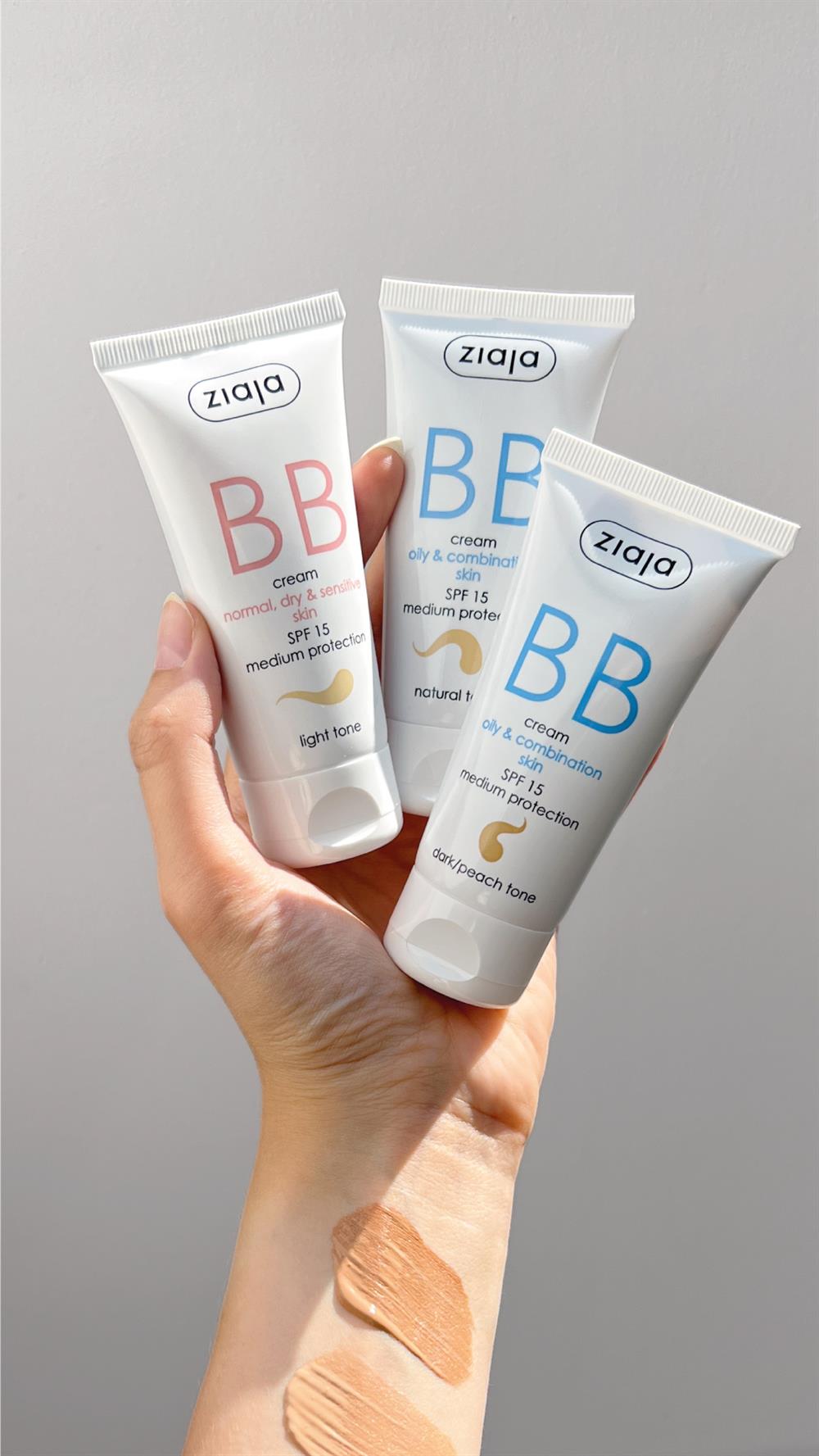 Ziaja BB Cream for Oily and Combination Skin - Natural Tone SPF 15 50 ml