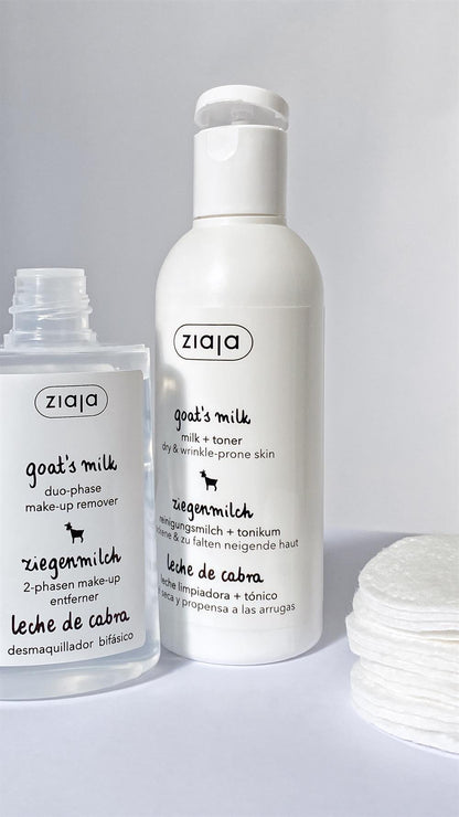 Ziaja Goat Milk Dual Phase Eye and Lip Makeup Remover 120 ml