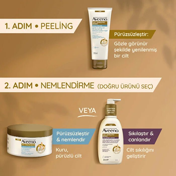 Aveeno Cilt Yenileyici Vücut Peelingi 200 ml - Melori
