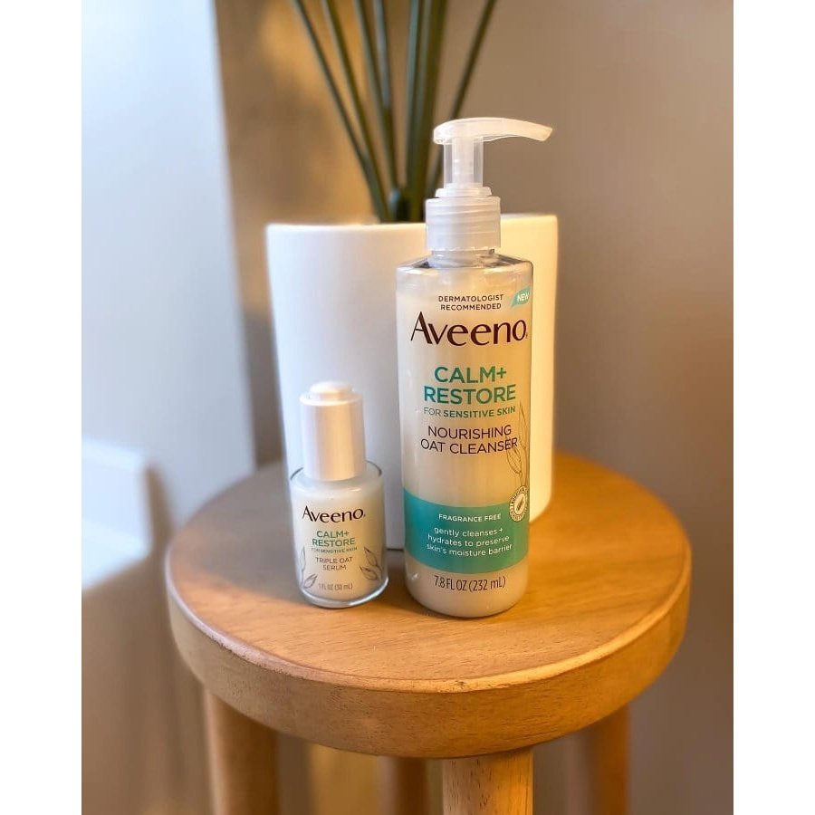Aveeno Hassas Ciltler Için Besleyici Yulaf Özlü Yüz Temizleyici 232 ml - Melori