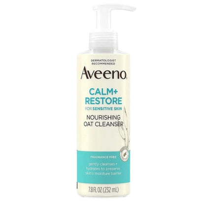 Aveeno Hassas Ciltler Için Besleyici Yulaf Özlü Yüz Temizleyici 232 ml - Melori