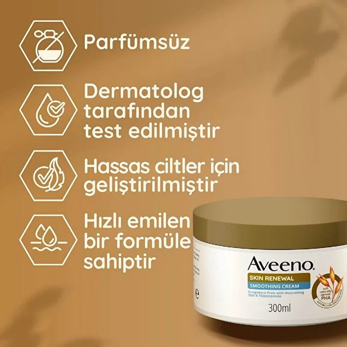 Aveeno Skin Renewal Vücut Kremi 300 ml - Melori