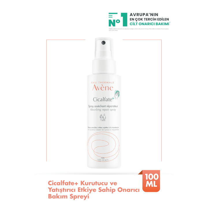 Avene Cicalfate+ Absorbing Repair Spray Onarıcı Bakım Spreyi 100 ml - Melori