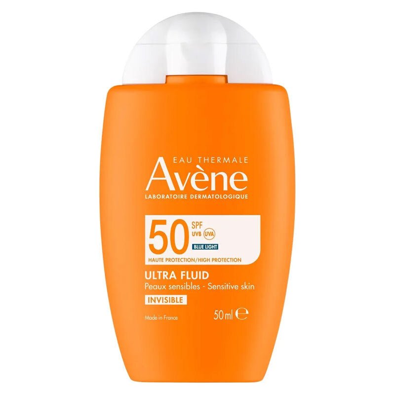 Avene Ultra Fluid Invisible SPF50 Normal ve Karma Ciltler İçin Güneş Kremi 50 ml - Melori