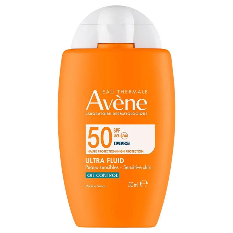 Avene Ultra Fluid Oil Control SPF50 Yağlı Ciltler İçin Çok Yüksek Korumalı Güneş Kremi 50 ml - Melori