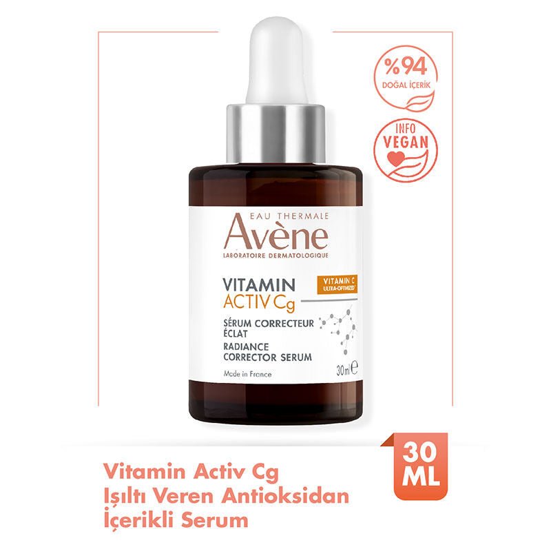 Avene Vitamin Activ Cg Işıltı Veren Antioksidan İçerikli Yüz Serumu 30 ml - Melori