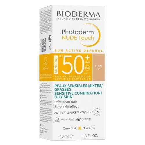 Bioderma Photoderm Nude Touch SPF50+ Light 40 ml - Melori