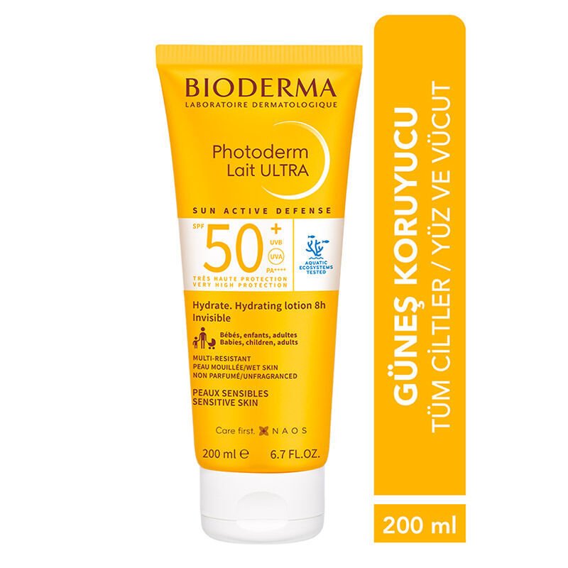 Bioderma Photoderm SPF 50+ Lait Ultra Güneş Losyonu 200 ml - Melori