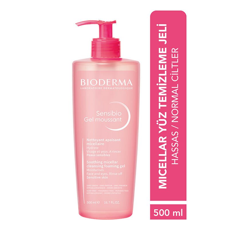 Bioderma Sensibio Foaming Cilt Temizleme Jeli 500 ml - Melori