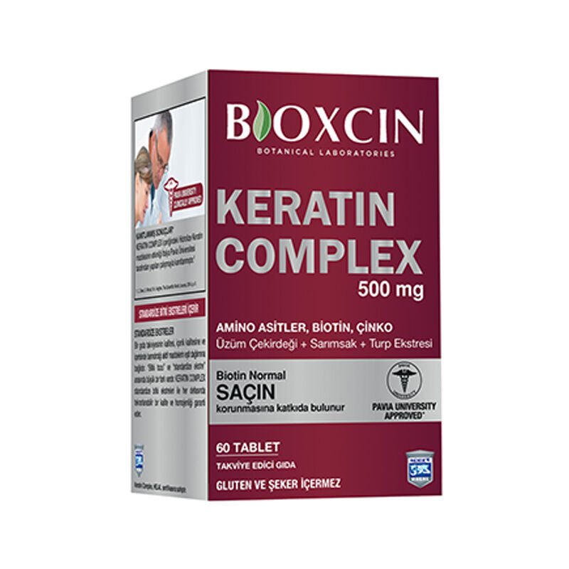 Bioxcin Forte Keratin Complex Tablet Takviye Edici Gıda 60 Tablet - Melori