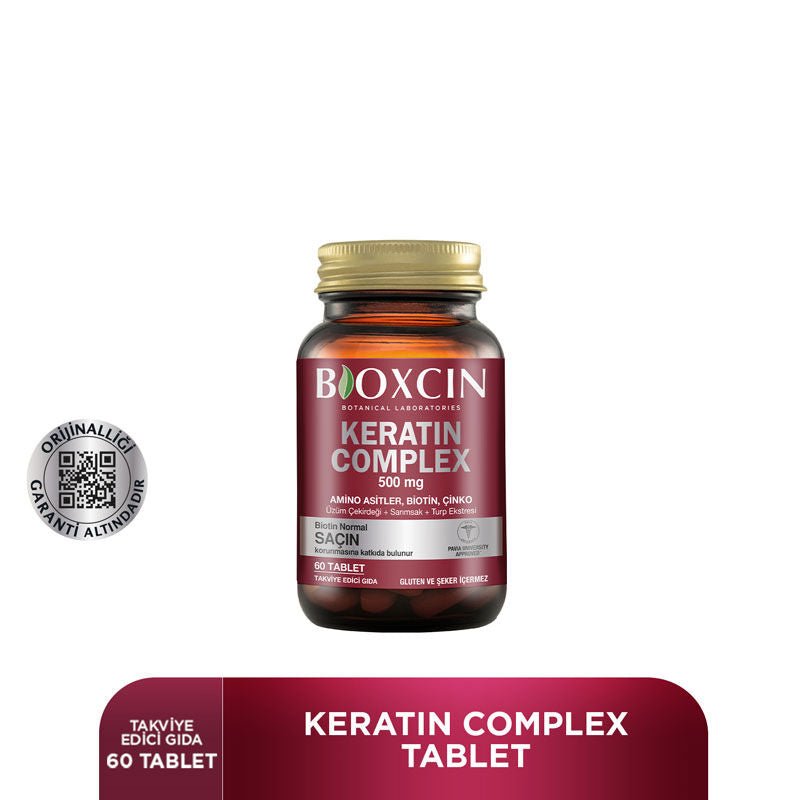 Bioxcin Forte Keratin Complex Tablet Takviye Edici Gıda 60 Tablet - Melori