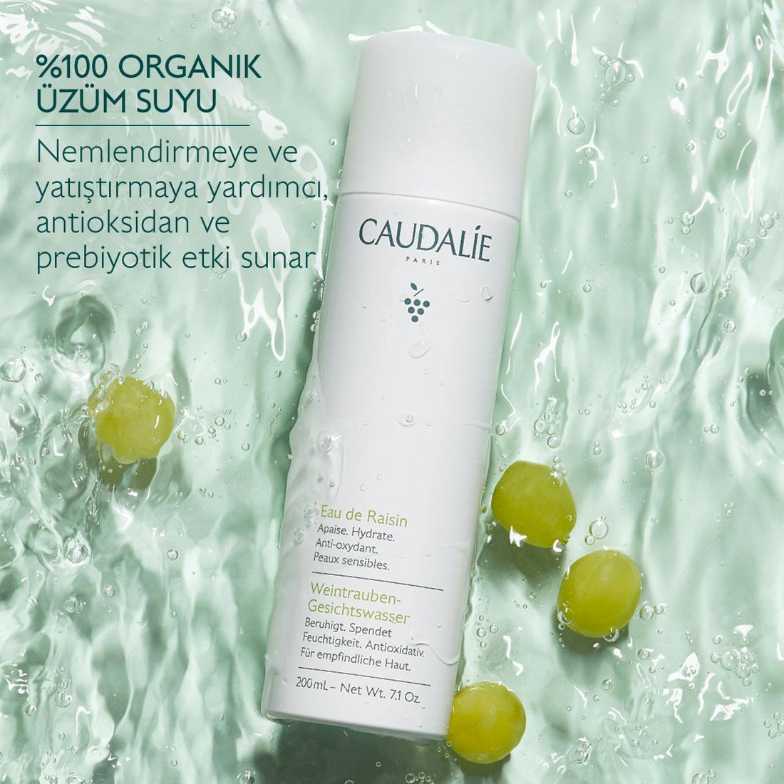 Caudalie Organik Üzüm Suyu - 200ml - Melori