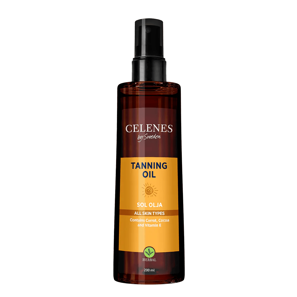 Celenes Herbal Bronzlaştırıcı Güneş Yağı 200 ml - Melori