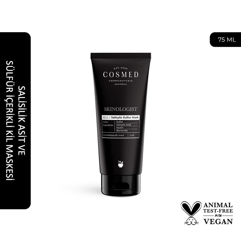 Cosmed Skinologist Salicylic Sülfür Maske 75 ml - Melori