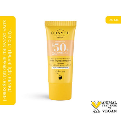 Cosmed Sun Essential Skininvisible CC Güneş Koruyu Spf50+ 30 ml - Melori