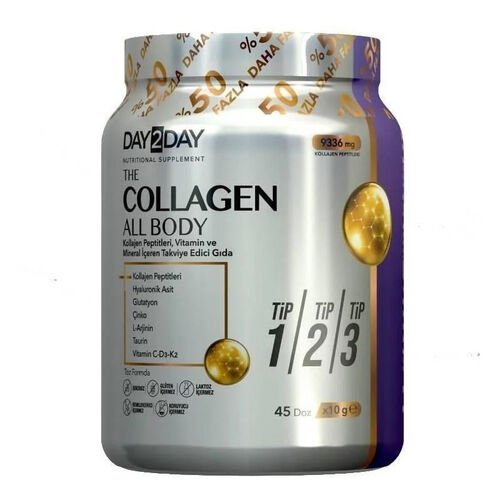 Day2Day The Collagen All Body Takviye Edici Gıda 450 gr - Melori