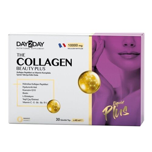 Day2Day The Collagen Beauty Plus Takviye Edici Gıda 40 ml x 30 Adet - Melori
