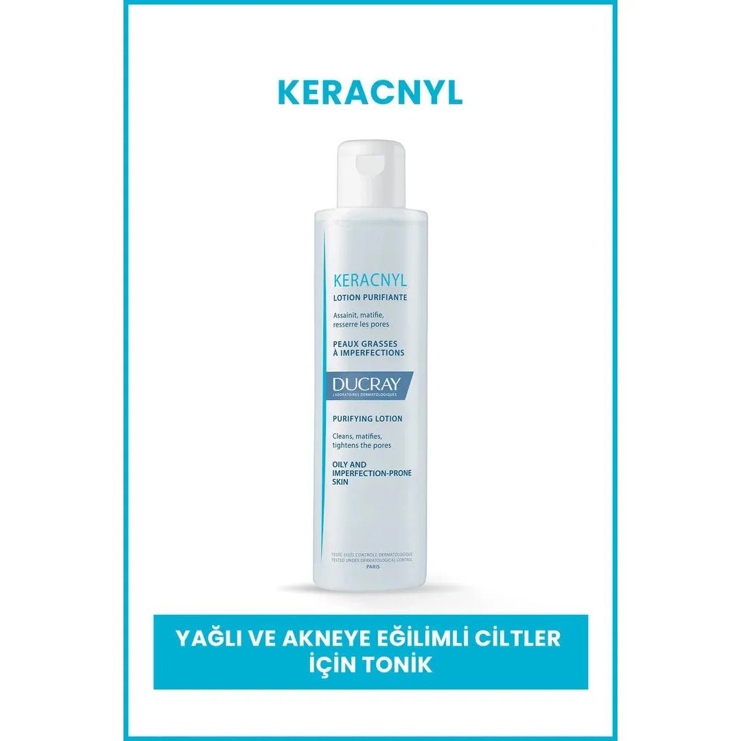 Ducray Keracnyl Lotion Siyah Nokta ve Akne Karşıtı Losyon 200 ml - Melori