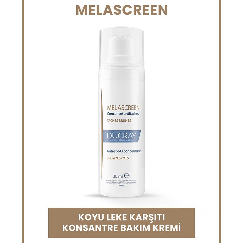 Ducray Melascreen Koyu Leke Karşıtı Konsantre Bakım Kremi 30 ml - Melori
