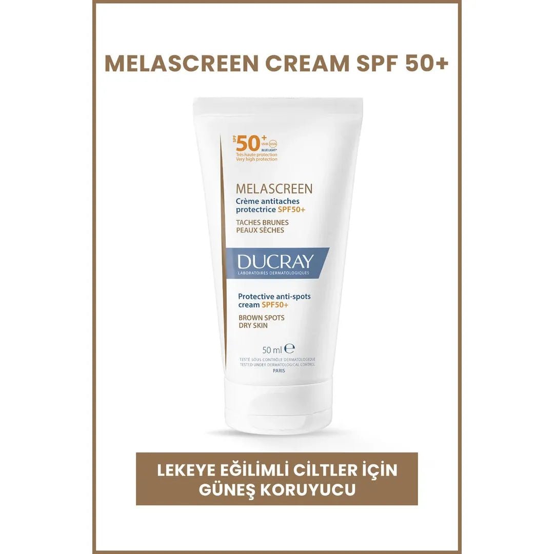 Ducray Melascreen Leke Karşıtı SPF 50+ Koruyucu Güneş Kremi 50 ml - Melori