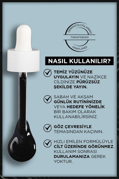 Garnier AHA+BHA Cilt Kusurları Karşıtı Serum %4 [NİASİNAMİD + PEELING ETKİLİ AHA+BHA] 30ML - Melori