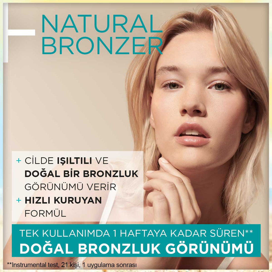 Garnier Ambre Solaire Natural Bronzer Güneşsiz Bronzlaştırıcı Sprey 150ml - Melori