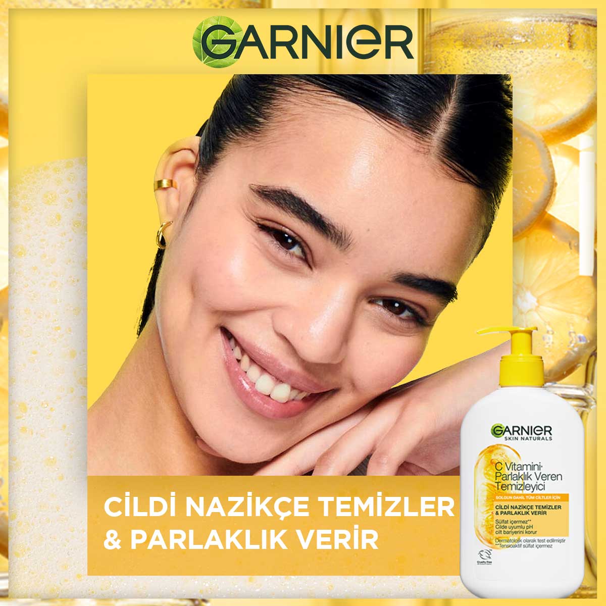 Garnier C Vitamini Parlaklık Veren Temizleyici 250 ml - Melori