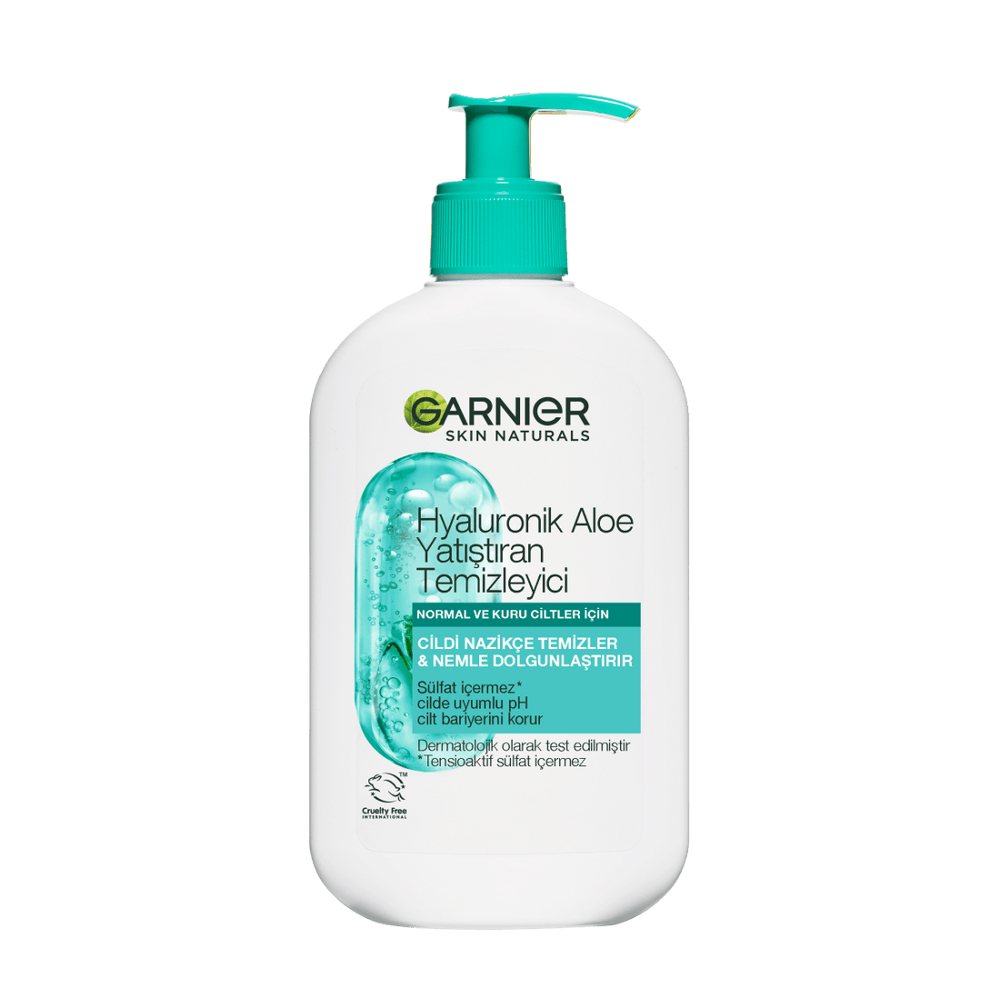 Garnier Hyaluronik Aloe Nemlendiren ve Yatıştıran Temizleyici 250 ml - Melori