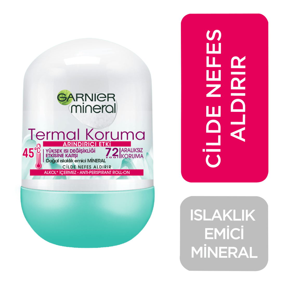 Garnier Mineral Termal Koruma Roll - On Deodorant - Melori