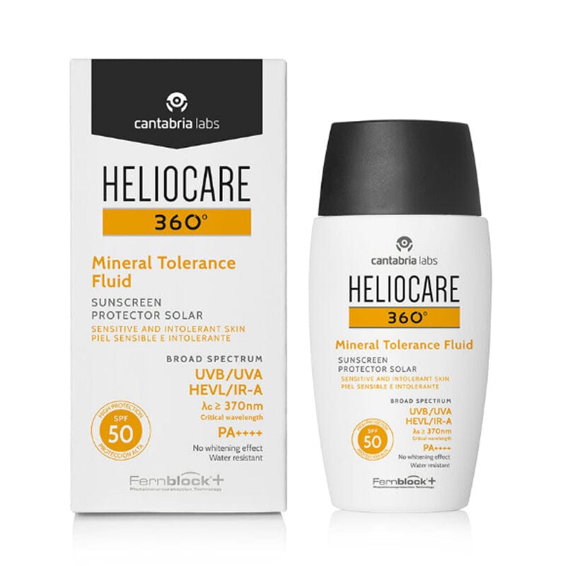 Heliocare 360 Mineral Tolerance Fluid Spf 50 Hassas Ciltler için Güneş Kremi 50 ml - Melori