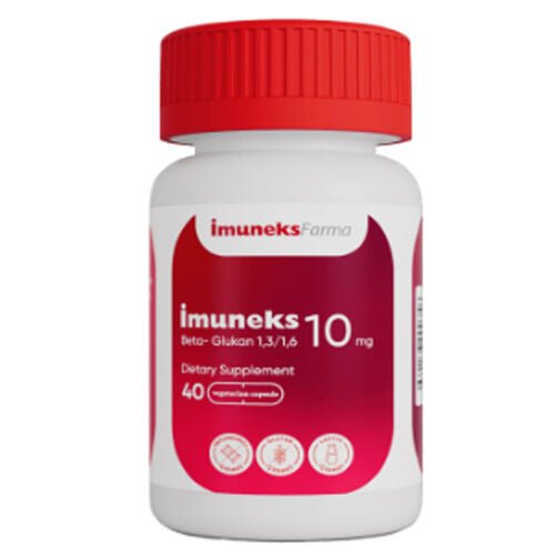 Imuneks Farma 10 mg Beta Glukan İçeren Takviye Edici Gıda 40 Kapsül - Melori