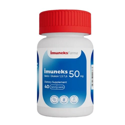İmuneks Farma Beta - Glukan Takviye Edici Gıda 40 Tablet - Melori