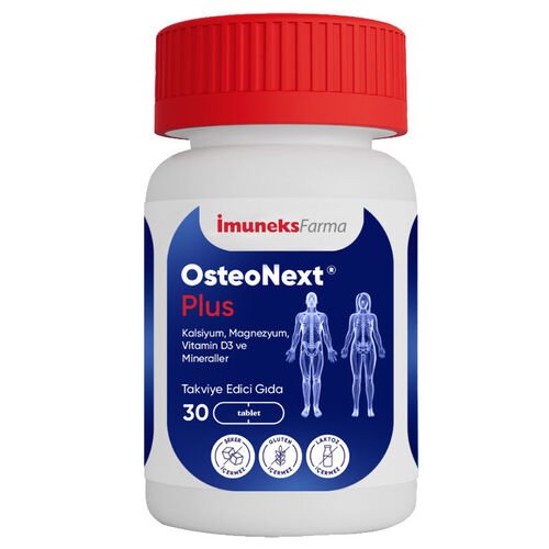 İmuneks Farma OsteoNext Plus Takviye Edici Gıda 30 Tablet - Melori