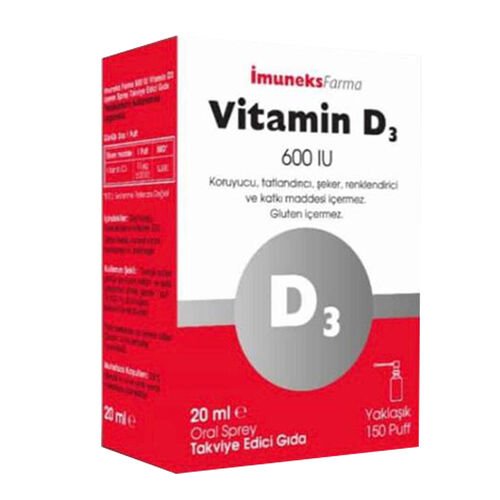 Imuneks Vitamin D3 600 IU 20 ml - Melori
