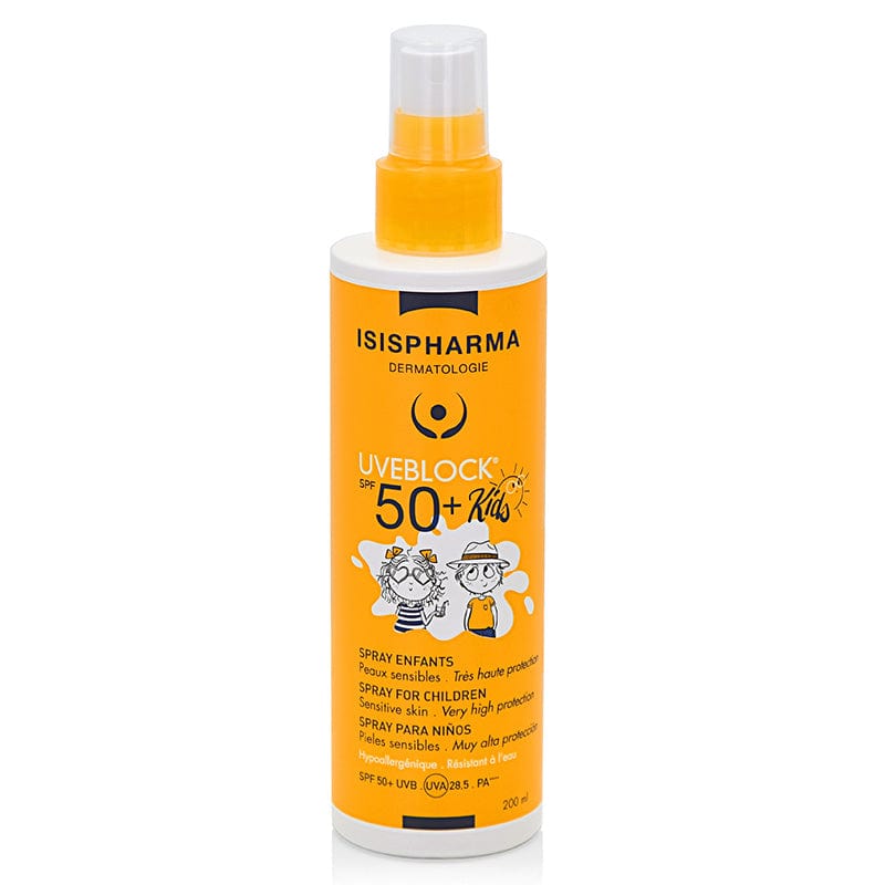 Isis Pharma Uveblock Çocuklar İçin Güneş Koruyucu Spray SPF50+ 200 ml - Melori