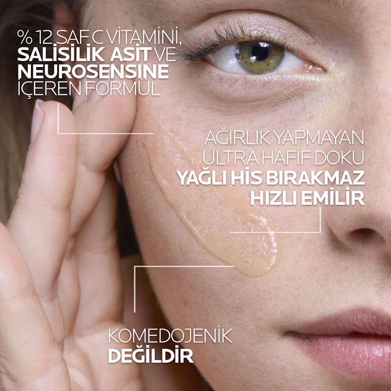 La Roche Posay Saf C12 Vitamini Işıltı Veren Serum 30 ml - Melori