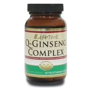 Lifetime Q - Ginseng Complex Veggie Capsules 60 Kapsül - Melori