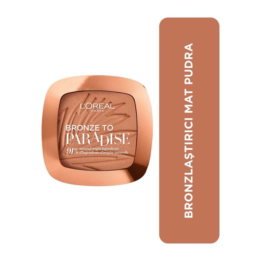 Loreal Paris Bronze to Paradise Mat Bronzlaştırıcı Pudra 02 Baby One More Tan - Melori