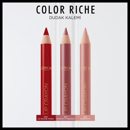 Loreal Paris Color Riche Dudak Kalemi - 635 Worth It Medium - Melori