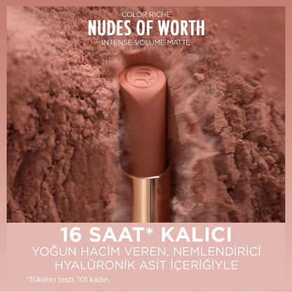 Loreal Paris Color Riche Intense Volume Matte Ruj - 570 Worth It (Intense) - Melori
