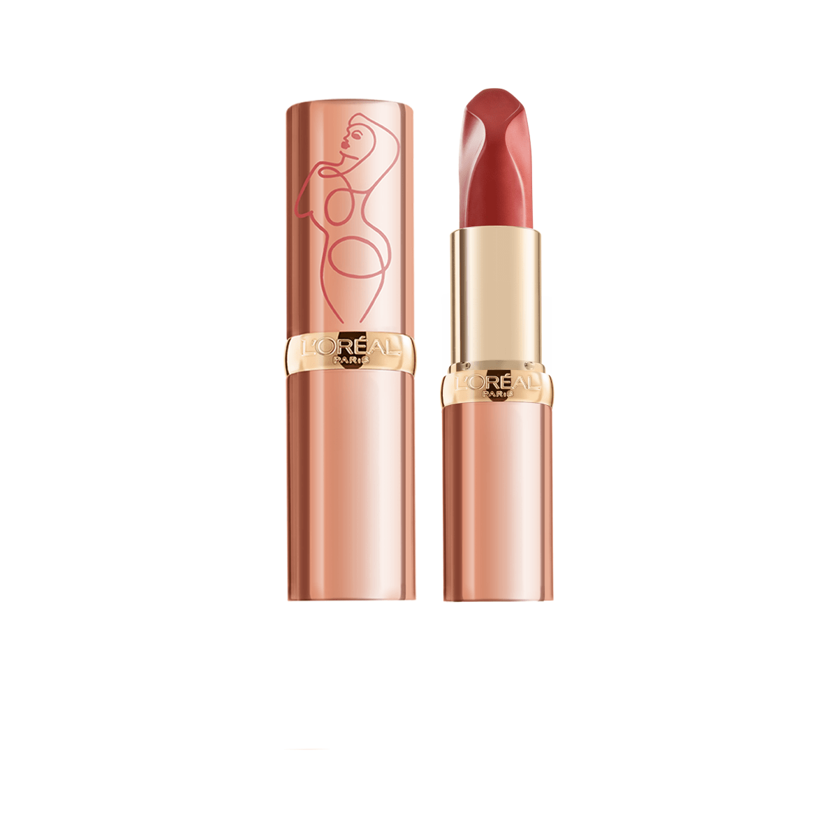 Loreal Paris Color Riche Les Nus Ruj 176 Nu Irrevent - Melori