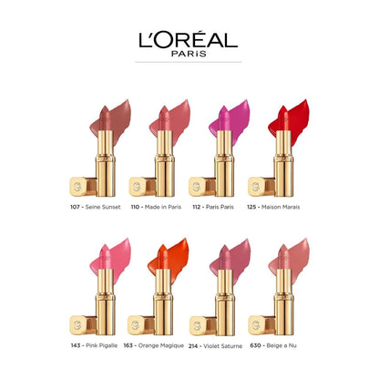 Loreal Paris Color Riche Saten Bitişli Ruj 125 Maison Marais - Kırmızı - Melori