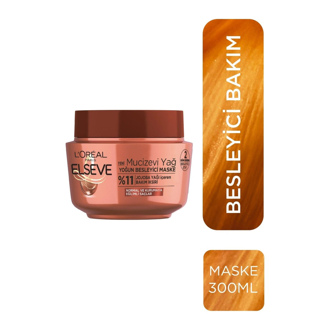 Loreal Paris Elseve 6 Mucizevi Yağ Besleyici Maske 300 ml - Melori