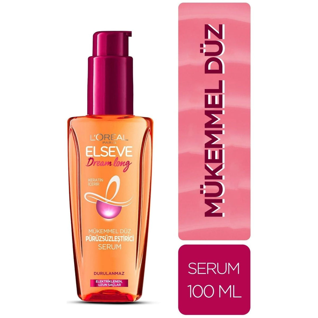 Loreal Paris Elseve Dream Long Mükemmel Düz Pürüzsüzleştirici Serum 100 ml - Melori