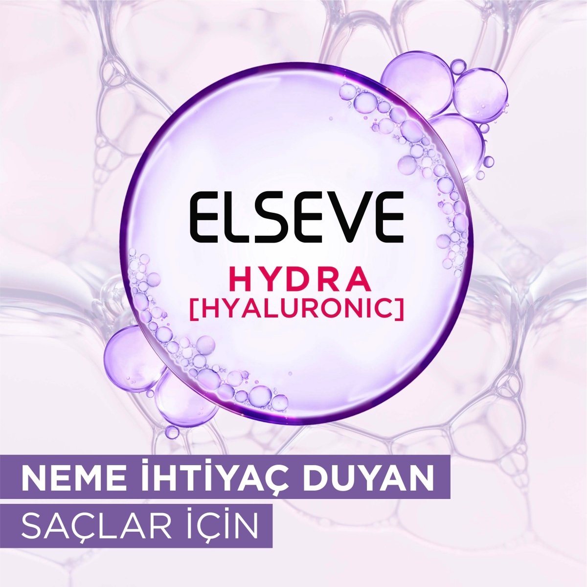 Loreal Paris Elseve Hydra [Hyaluronic] 72 Saat Nem ile Dolgunlaştıran Maske 300ml - Melori